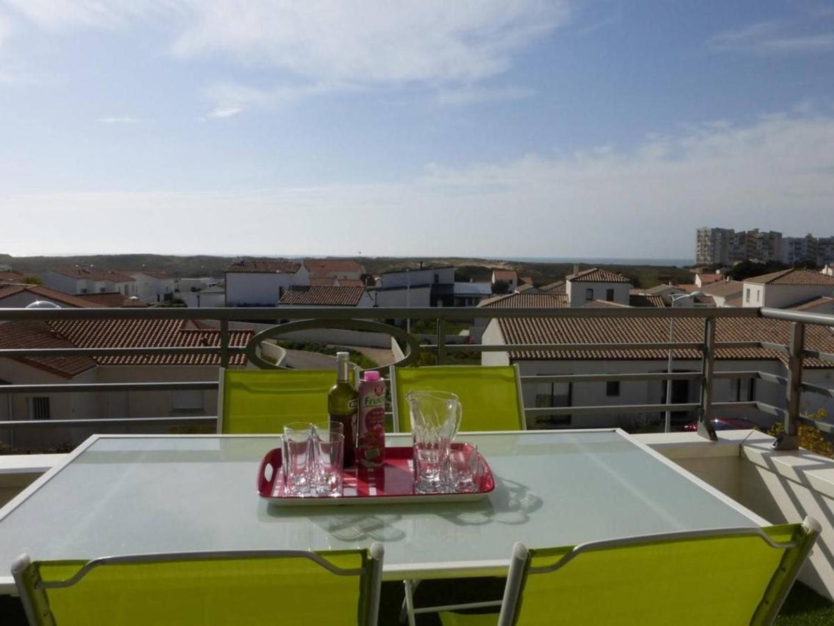 Appartement 2 Pieces Avec Balcon, Parking Et Proche Plage A Saint-Gilles-Croix-De-Vie - Fr-1-224-587 Eksteriør billede